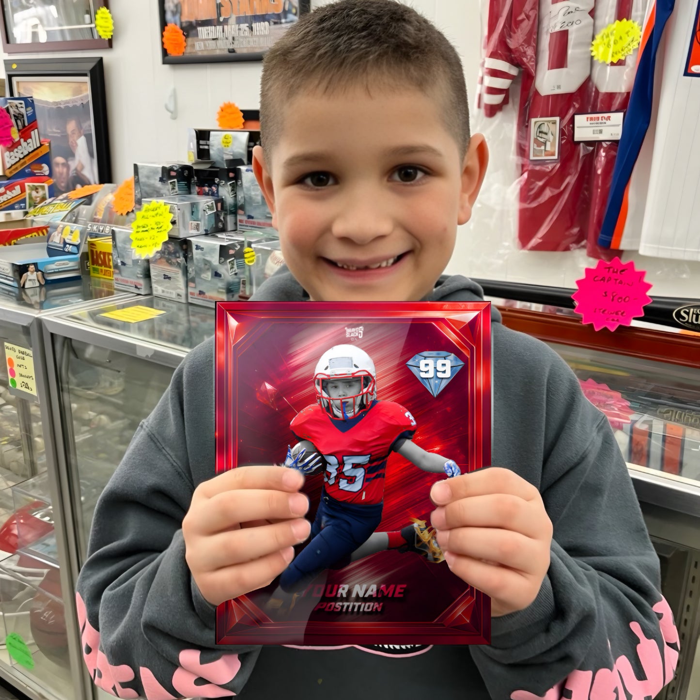 Metal Print Sports Cards