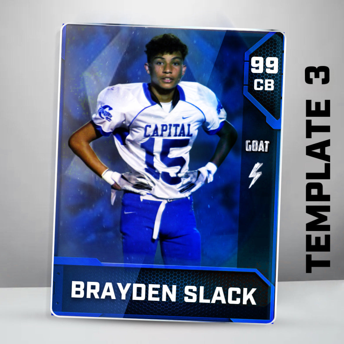 Metal Print Sports Cards